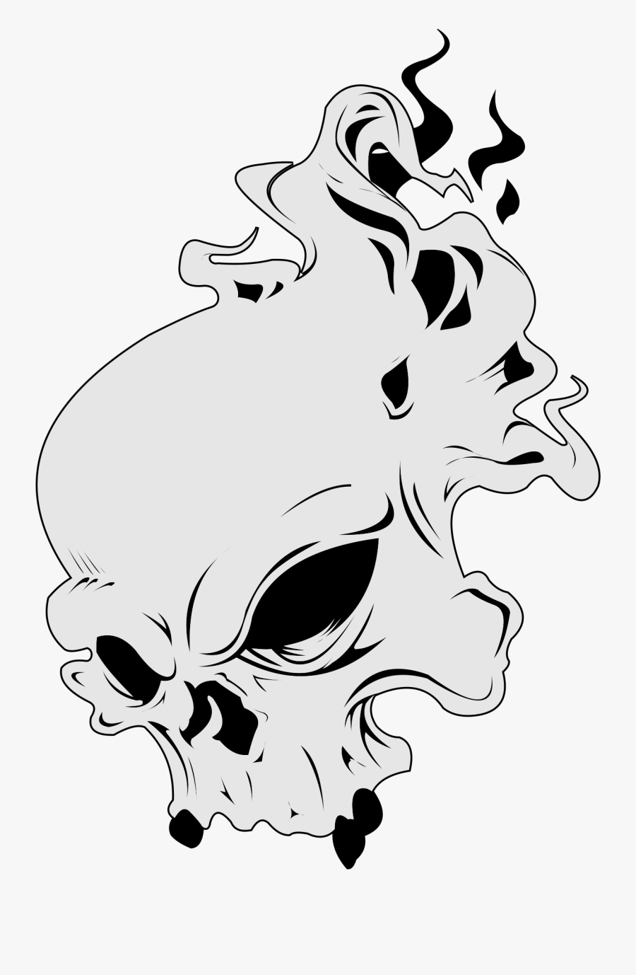Harley Davidson Skull Logo Png, Transparent Clipart