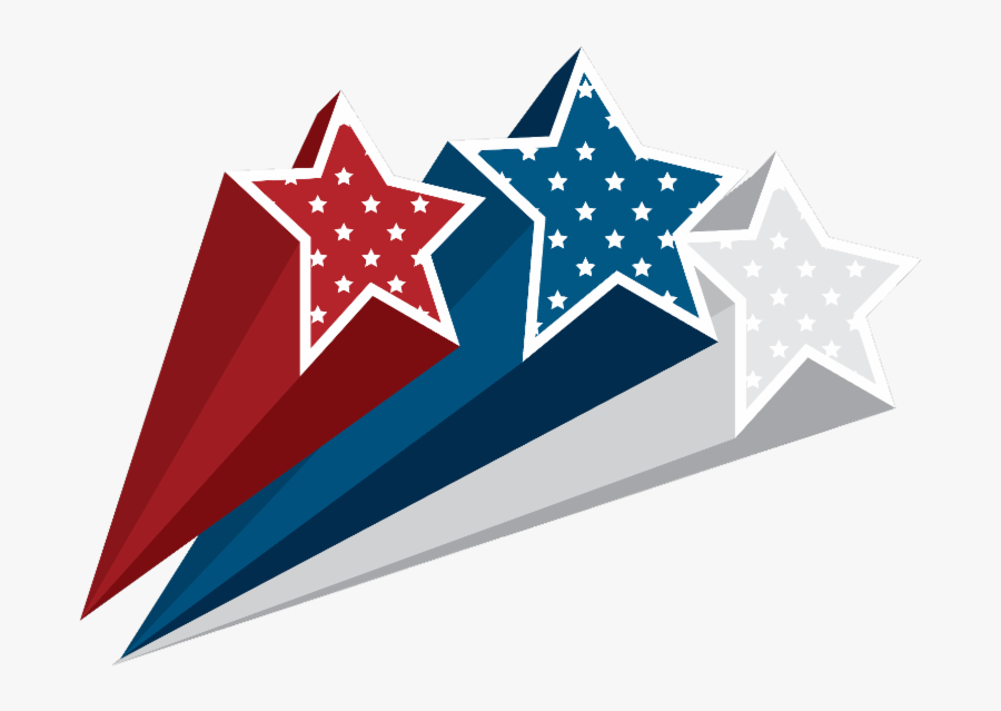 Fourth Of July Stars Clipart, Transparent Clipart