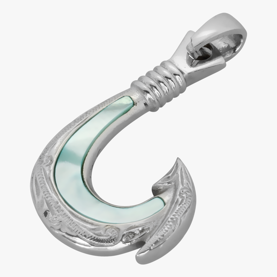 Hawaiian Fish Hook Pendant By Austaras - Body Jewelry, Transparent Clipart