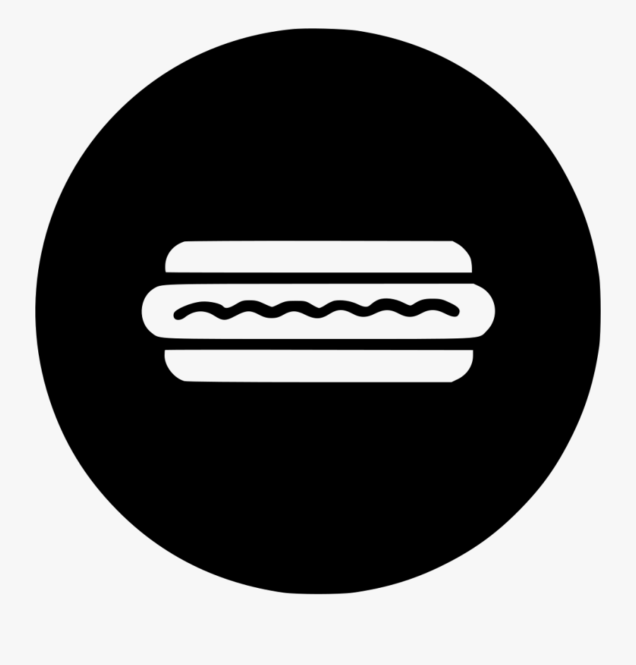 Kitchen Hot Dog Sausage Sandwich Hotdog - Circle, Transparent Clipart
