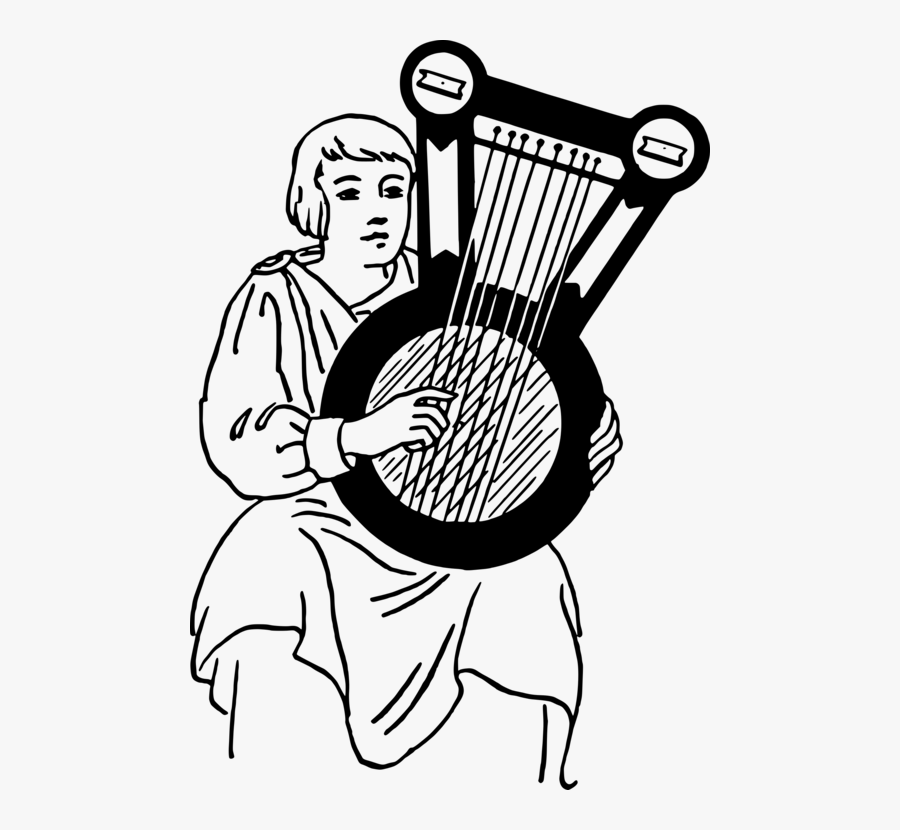 Human Behavior,art,line Art - Psaltery Instrument, Transparent Clipart