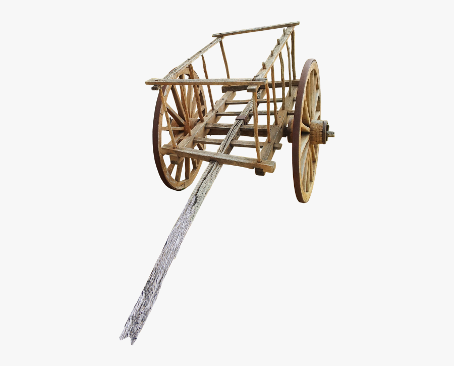 Cart Dare Old - Bullock Cart Cartoon, Transparent Clipart