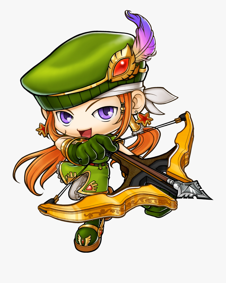 Maplestory Bowman, Transparent Clipart