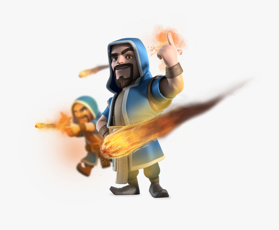Wizard Png Transparent Images - Clash Royale Wizard Png, Transparent Clipart