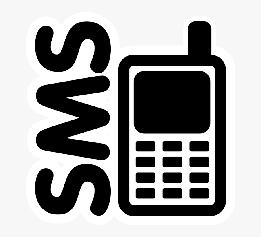 Text Clipart Text Message Icon - Mobile Phones Png, Transparent Clipart