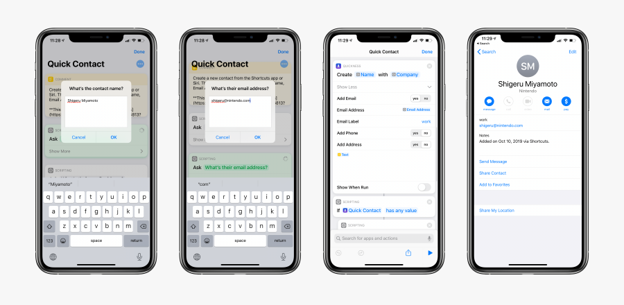 Automating Contact Creation With Quickness - Iphone 11 Contacts, Transparent Clipart