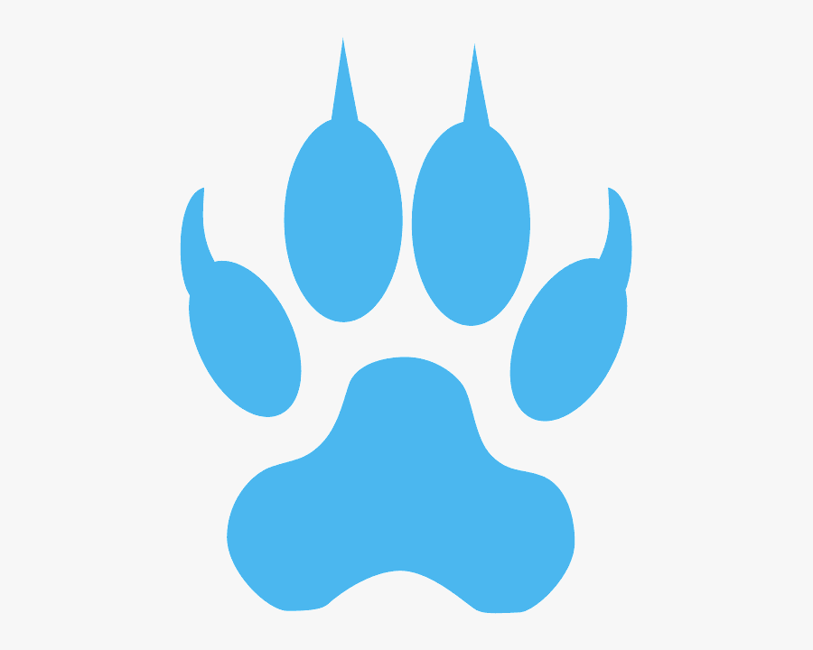 Wolf Paw Drawing, Transparent Clipart