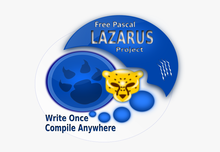 Leopard, Pawprint And Scratches - Iniciar Con Lazarus Y Free Pascal Aprender Haciendo, Transparent Clipart
