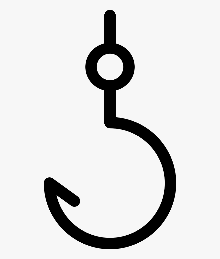Fishing Hook, Transparent Clipart