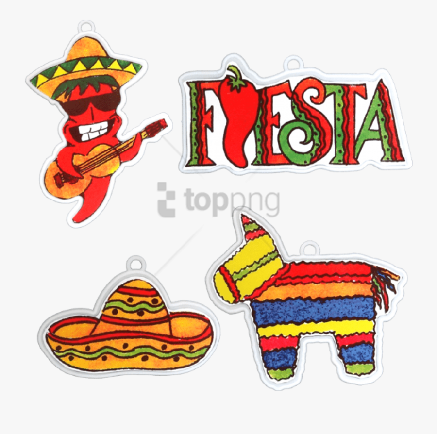 Free Png Download Fiesta Party Accessory Pack 4 Designs, Transparent Clipart