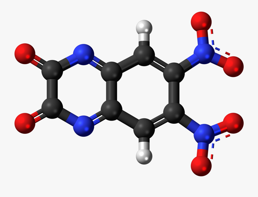 Dnqx Molecule Ball - Chemical Makeup Of Bismuth, Transparent Clipart