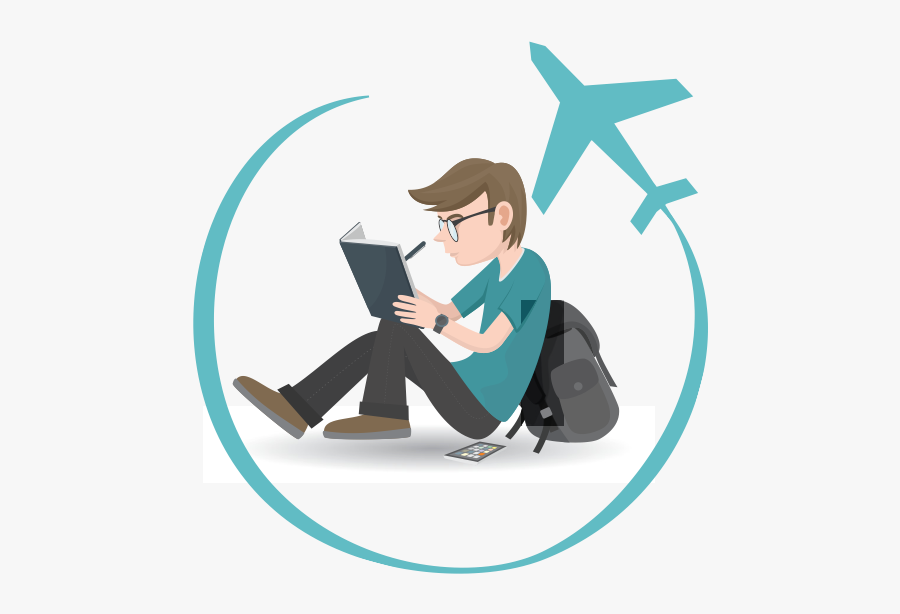 Clipart World Study Abroad - Studying Abroad Png , Free Transparent