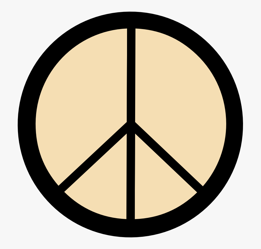 Wheat Peace Symbol 12 Scallywag Peacesymbol - Peace Sign, Transparent Clipart