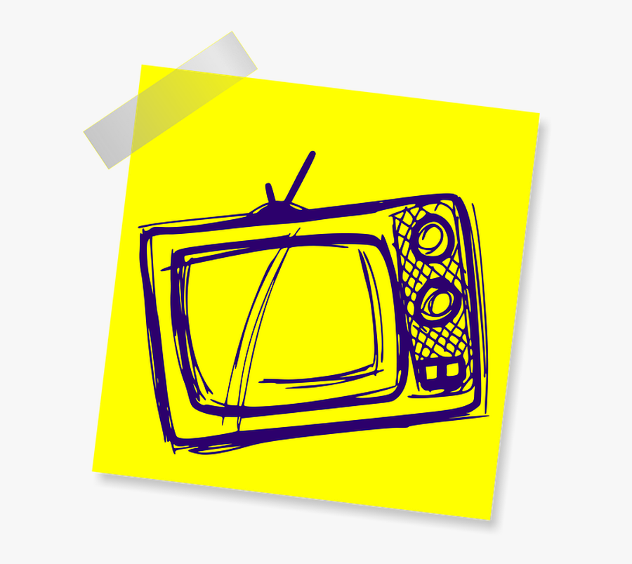 Is Binge-watching Tv Bad For Your Health - Stickers Television Transparent, Transparent Clipart