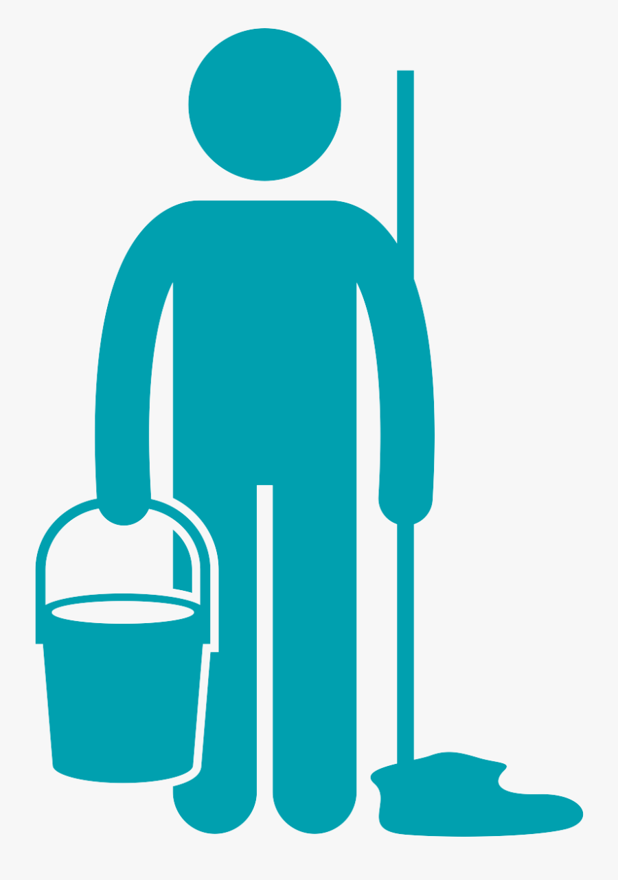 Transparent Mopping The Floor Clipart - Woman With Briefcase Icon, Transparent Clipart
