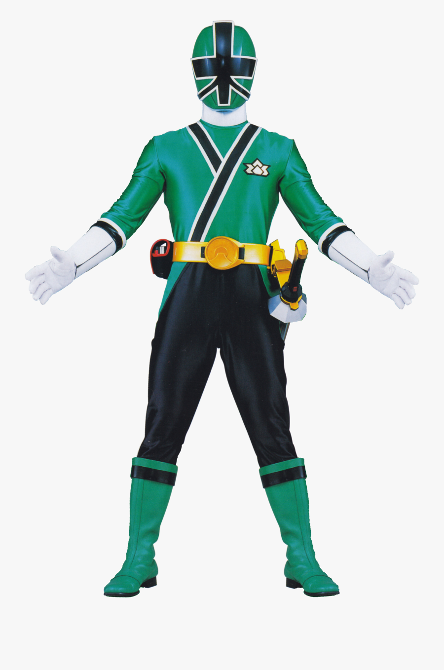 Rangerwiki - Green Samurai Ranger Mike, Transparent Clipart
