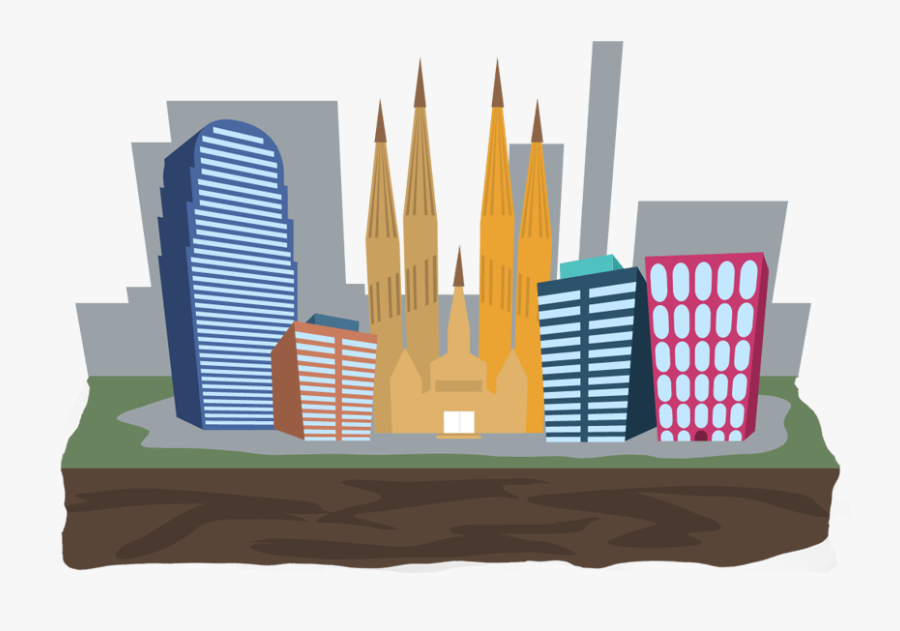 Skyscraper Clipart Transparent - Illustration, Transparent Clipart