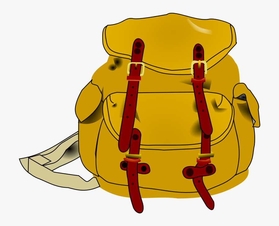 Hiking Ackpack - Travel Backpack Clipart, Transparent Clipart