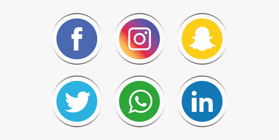 Social Media Icon Png - Vector Icon Social Media Png, Transparent Clipart