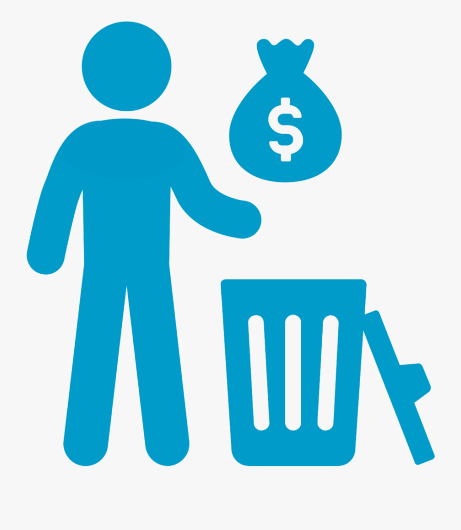 Waste Disposal - Placa Lixo Para Copos, Transparent Clipart