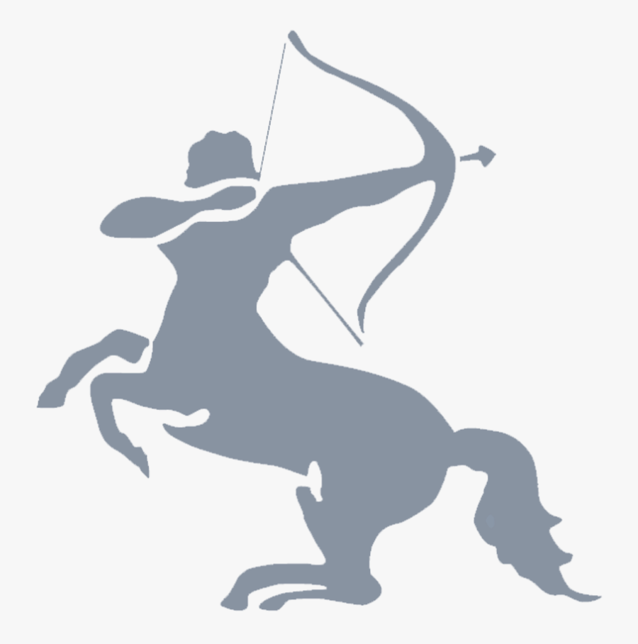 Transparent Javelin Throw Clipart - Centaur Fence Logo, Transparent Clipart