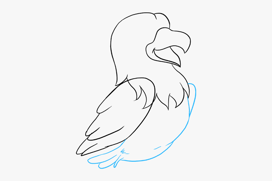 How To Draw Cartoon Hawk, Transparent Clipart