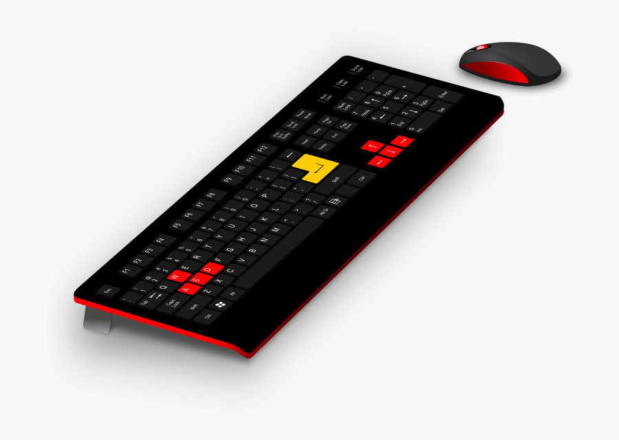 Generic Gaming Keyboard/mouse - Computer Icon Png Transparent Background, Transparent Clipart