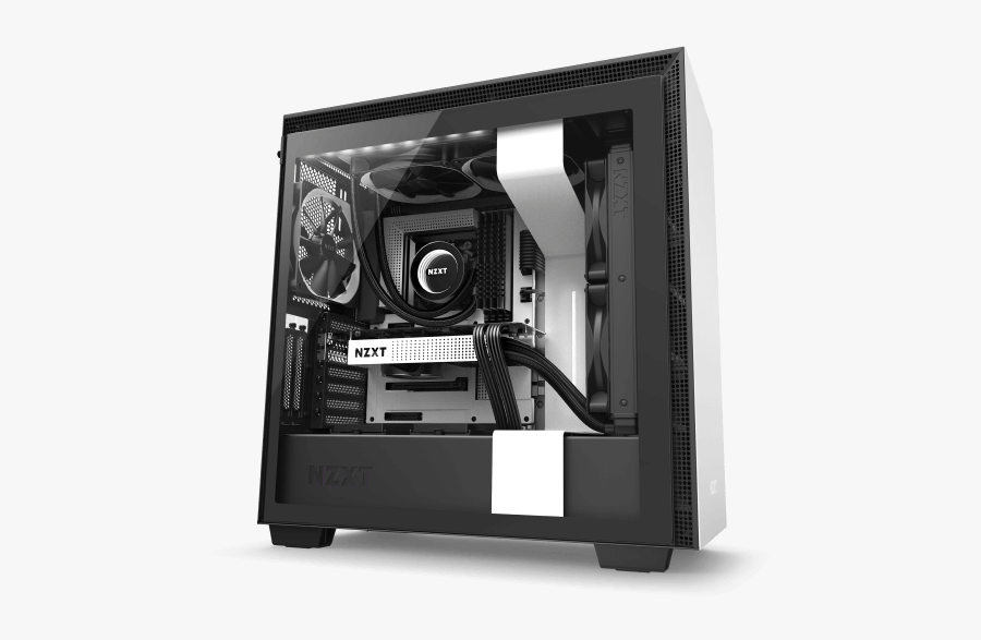 Nzxt Gaming Hardware Cases - Nzxt Pc Case, Transparent Clipart