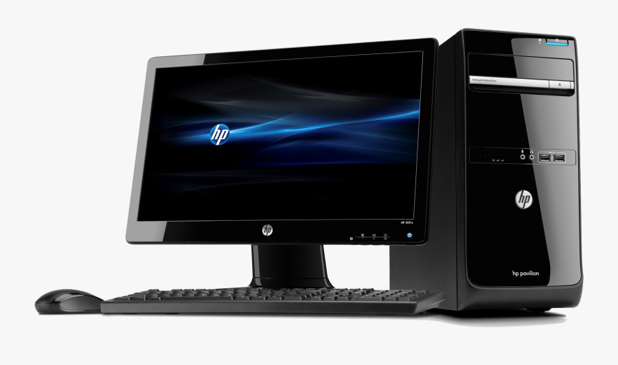 Computer Desktop Pc Png - Transparent Background Computers Png, Transparent Clipart
