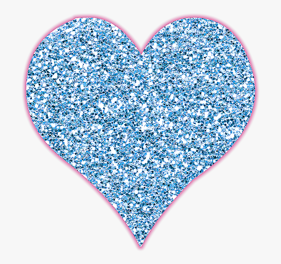 Pink Glitter Hearts Png, Transparent Clipart