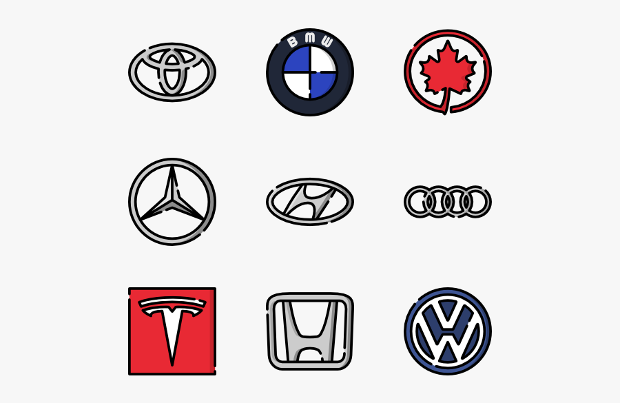 Car Brand Logo Vectors - Emblem, Transparent Clipart