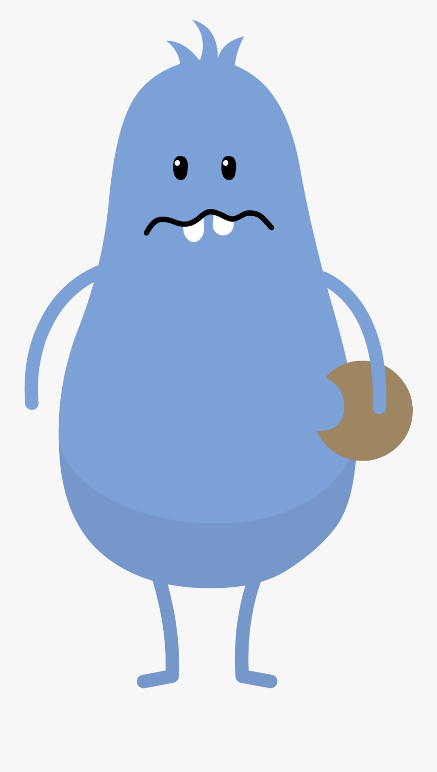 Lax Eating A Cookie - Dumb Ways To Die Characters Lax, Transparent Clipart