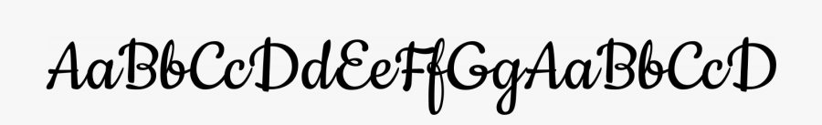 Calligraphy, Transparent Clipart