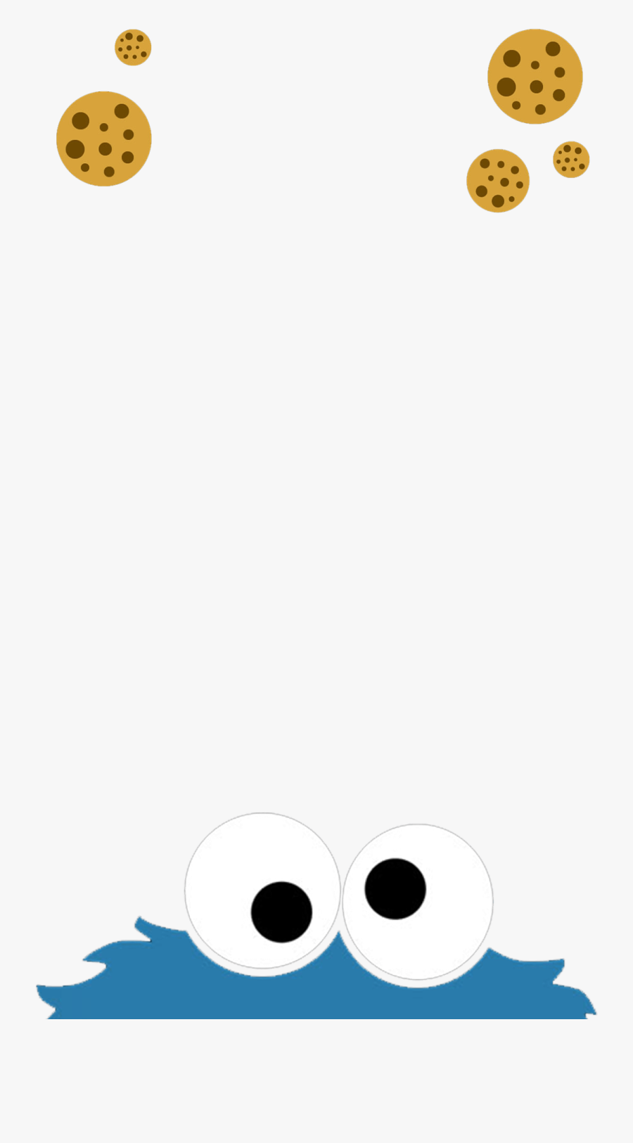 Cookie Monster Snapchat Filter, Transparent Clipart
