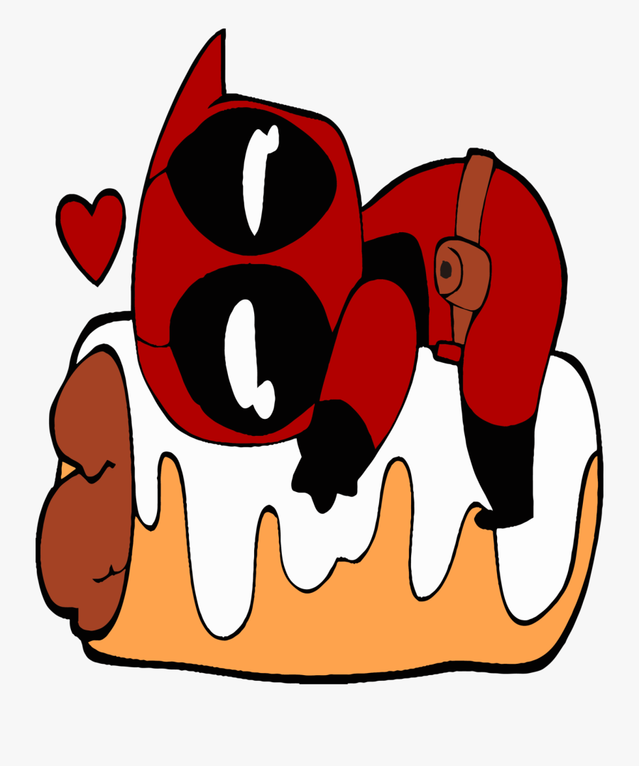 Deadpool Loves Chimichangas, Transparent Clipart