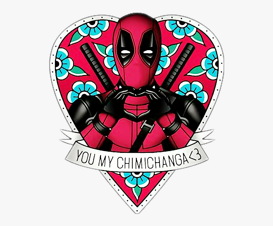 Deadpool You My Chimichanga, Transparent Clipart