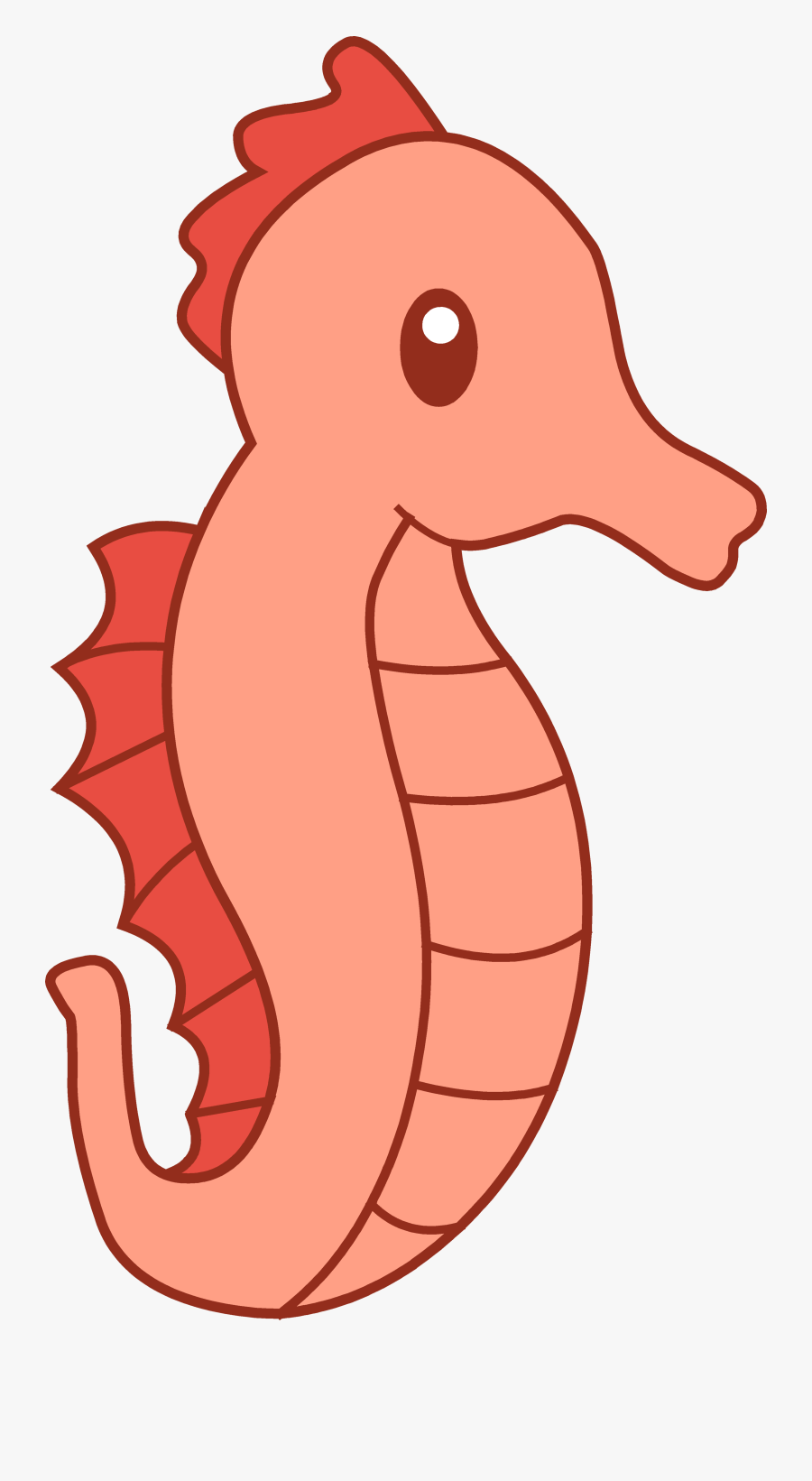Clipart Seahorse Dothuytinh - Sea Horse Clip Art, Transparent Clipart