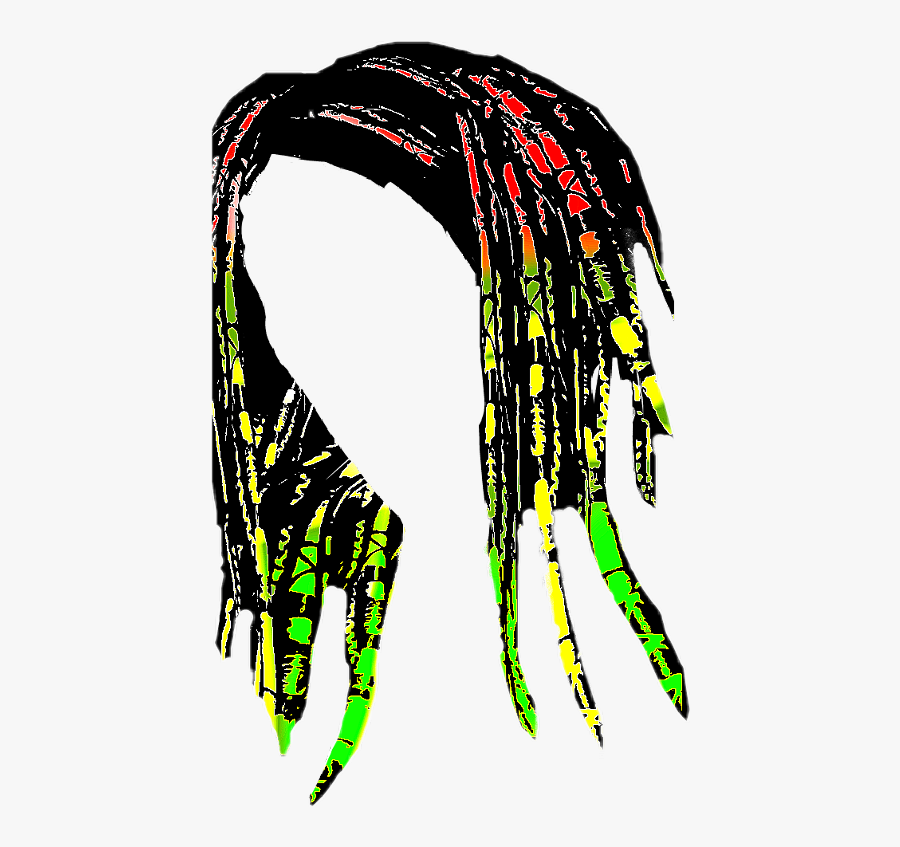 Atebas Perruque Dread Hair Coiffure Ftewigs Freetoedit - Illustration, Transparent Clipart
