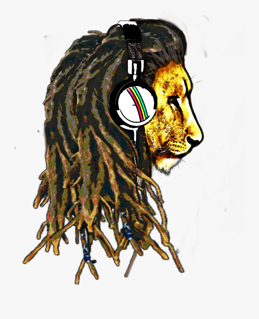 #dread #dreadlion #lion #rasta #rastalion #lionrasta - Dread Lion, Transparent Clipart