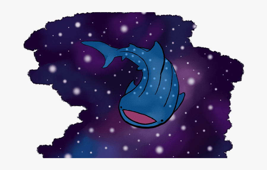 Transparent Whale Shark Clipart - Whale Shark In Space, Transparent Clipart