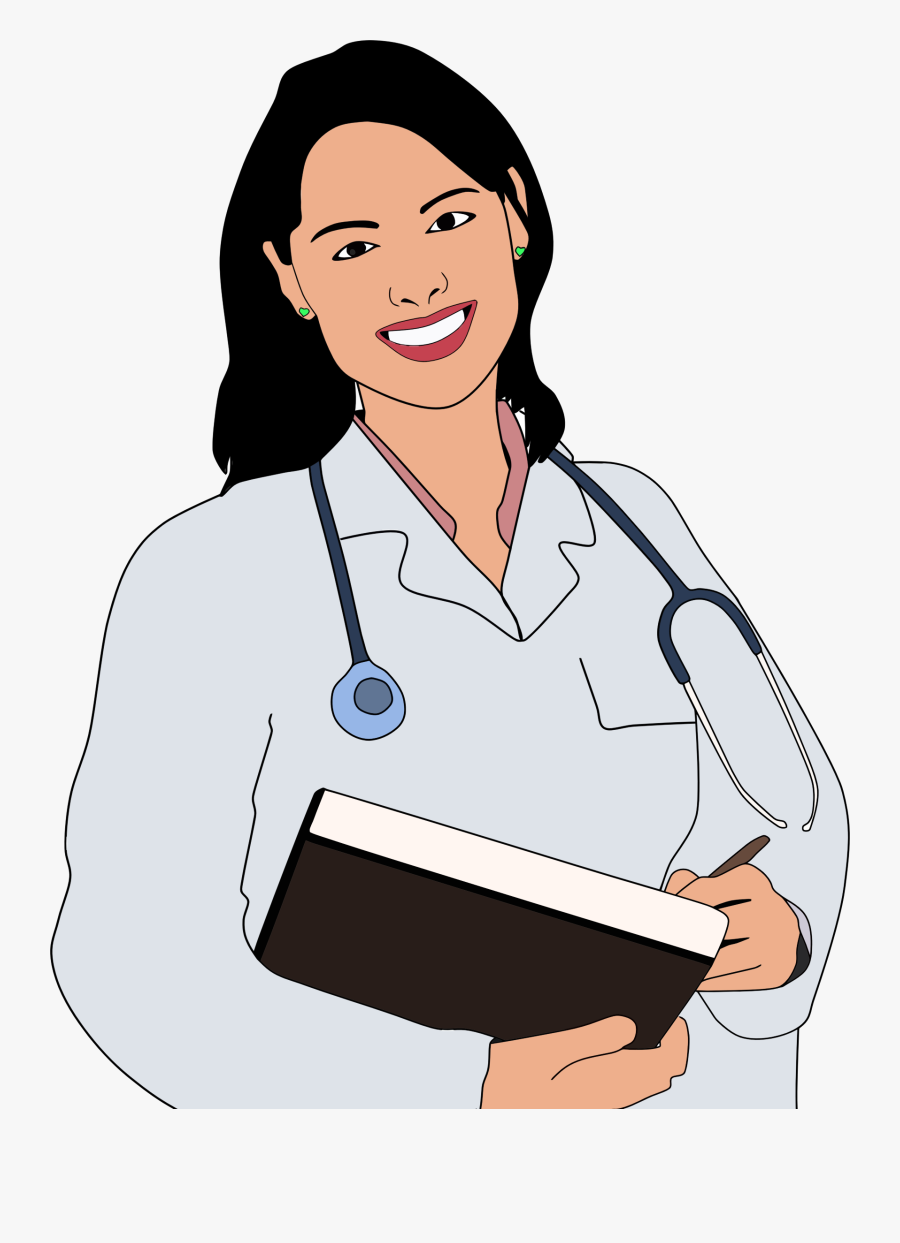 Doctor Tools Clipart Png - Clip Art Female Doctor, Transparent Clipart