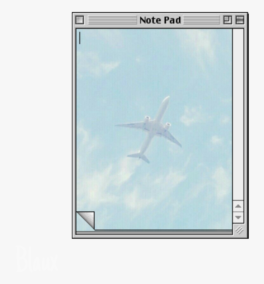 #picsart #notepad #note #tumblr #computer #airplane - Boeing 787 Dreamliner, Transparent Clipart