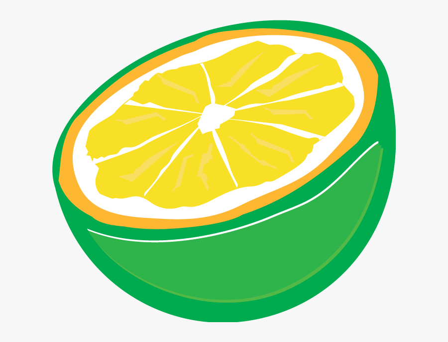 Lemon Drawing Lime - Cartoon Lemon Lime, Transparent Clipart