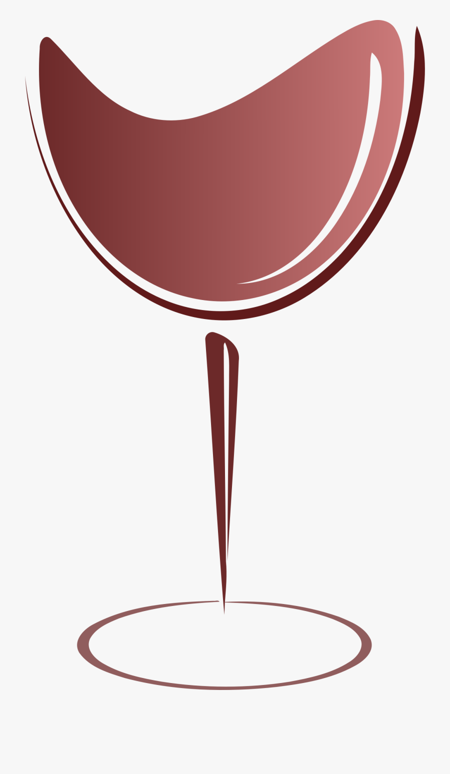Abstract Wine Glass Clipart , Png Download - Wine Glass Abstract, Transparent Clipart