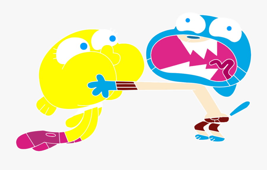 Gumball Clipart Yellow - Cartoon Network Check It 3.0 Gumball, Transparent Clipart