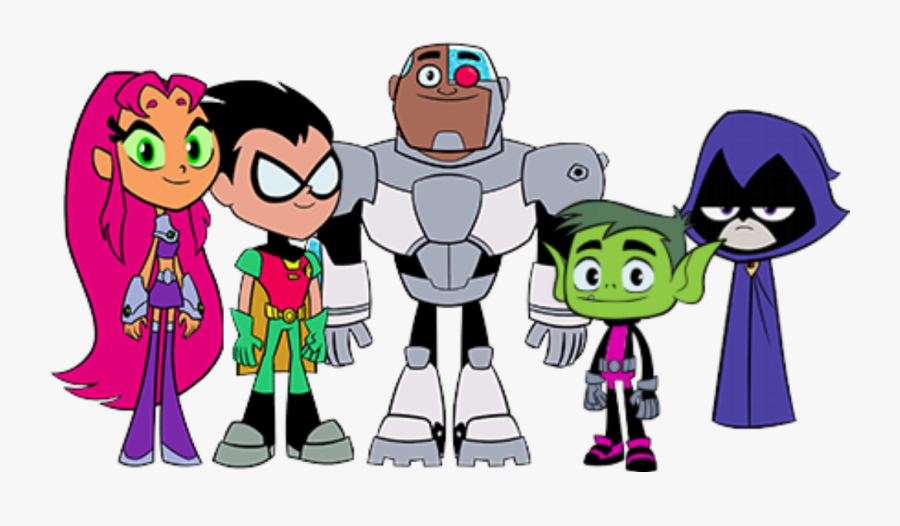 Resultado De Imagen Para Los Jovenes Titanes Personajes - Teen Titans Characters, Transparent Clipart