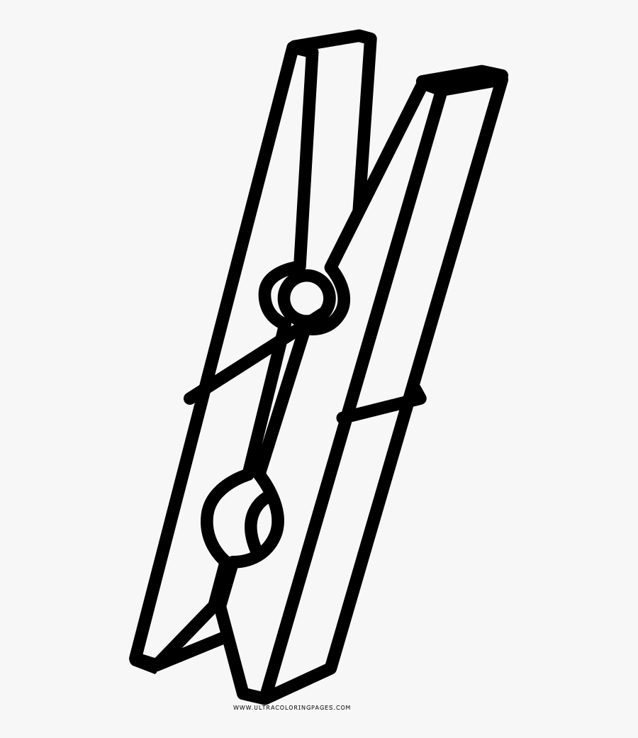 Clothespin Png - Metal, Transparent Clipart