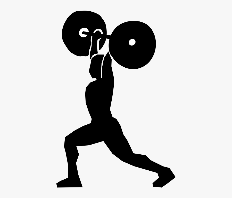 National Directory Crossfit - Clip Art Lifting Weights, Transparent Clipart