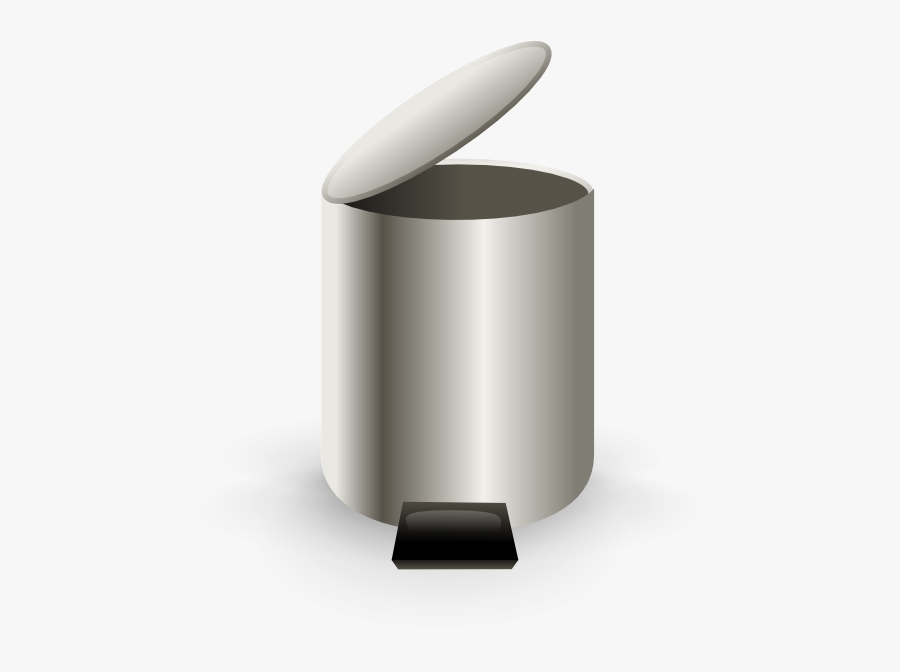 Open Trash Can Clipart, Transparent Clipart