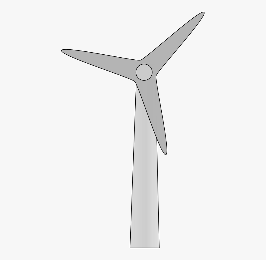 Wind Turbine Clipart, Transparent Clipart